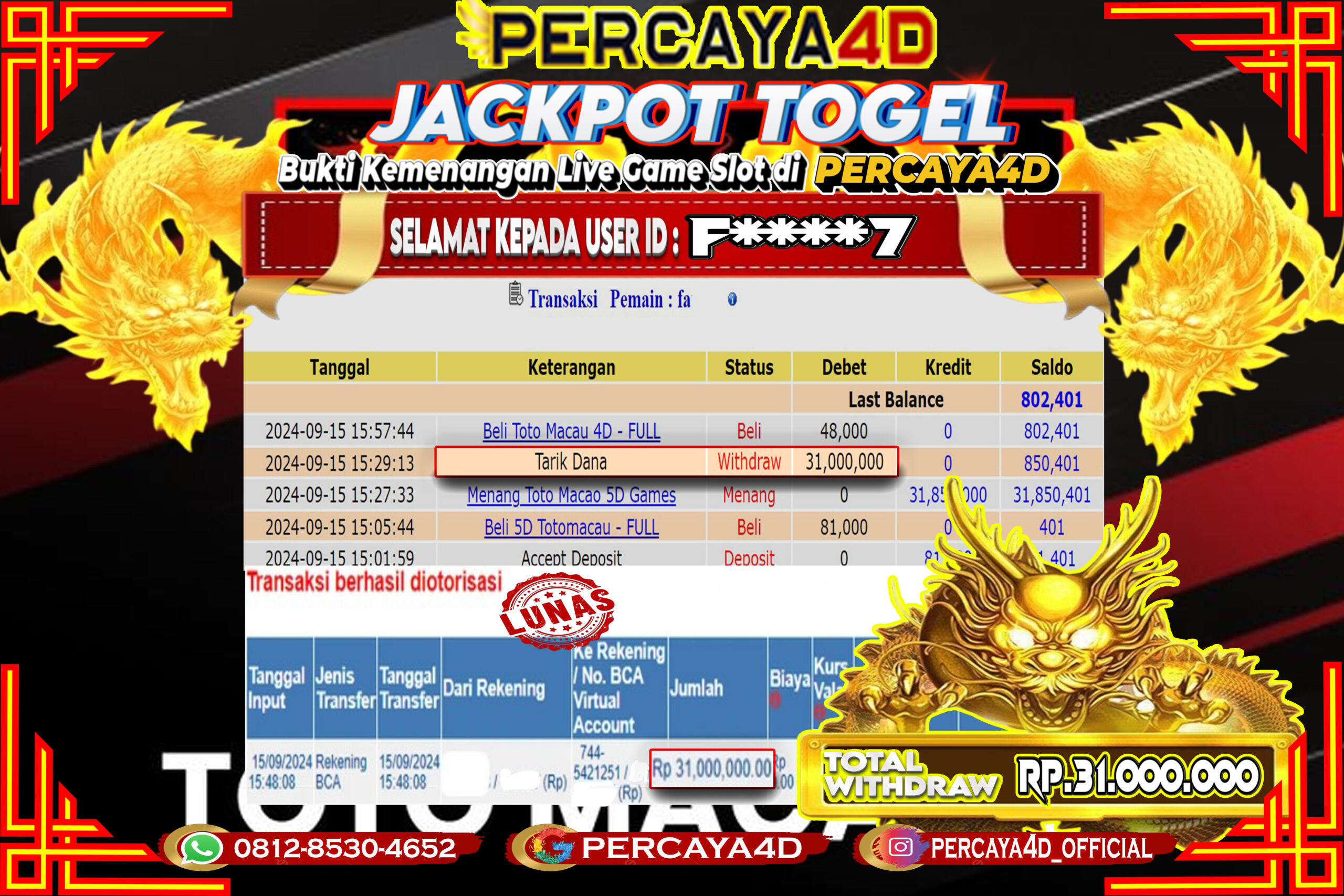 PERCAYA4D